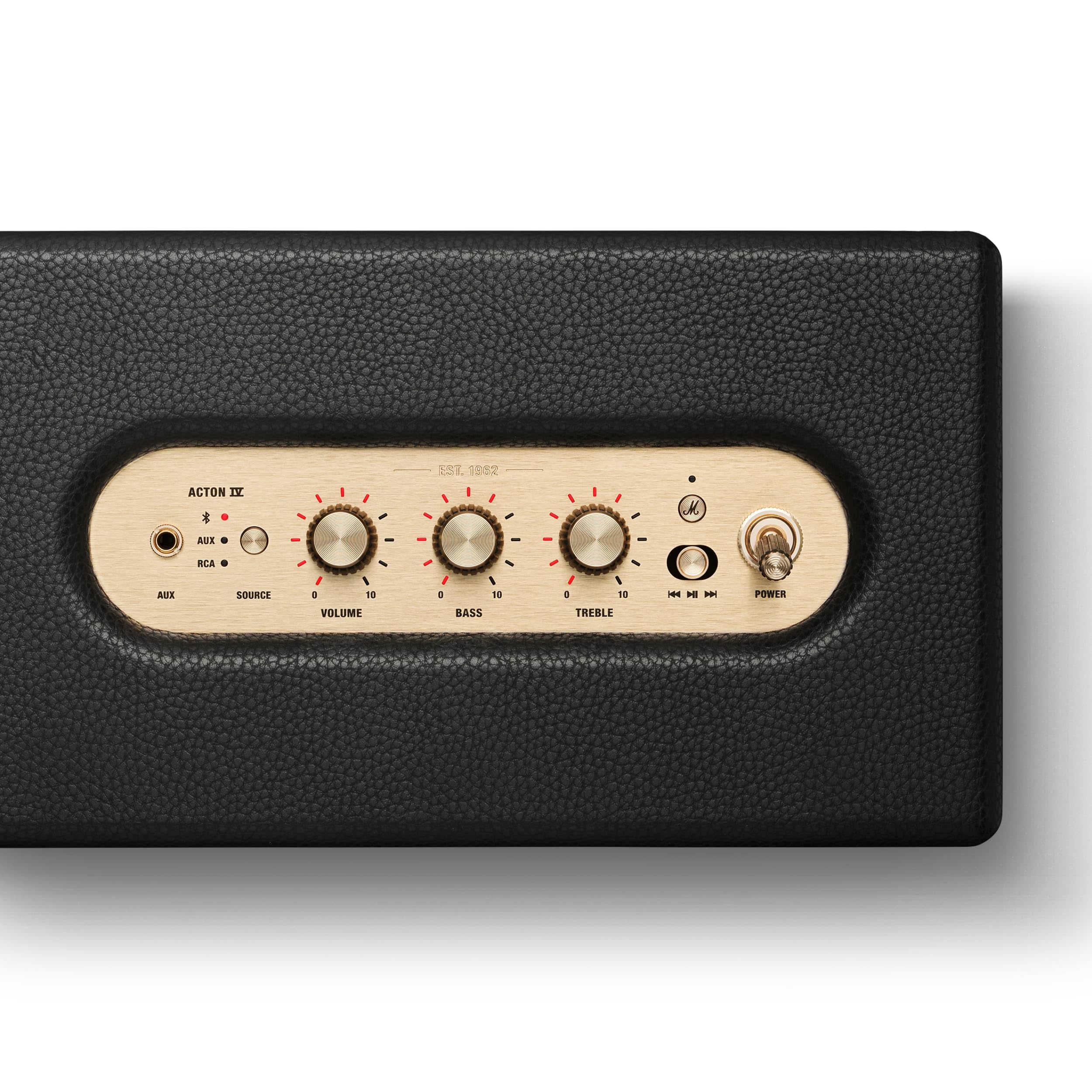 Marshall Acton IV Enceintes Bluetooth - Noir