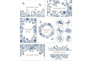 Floral Thank You Cards Luxurious Appreciation Stationery