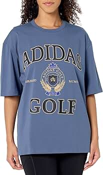 Amazon.com: adidas Women's Go-to Crest Graphic Boyfriend Tee