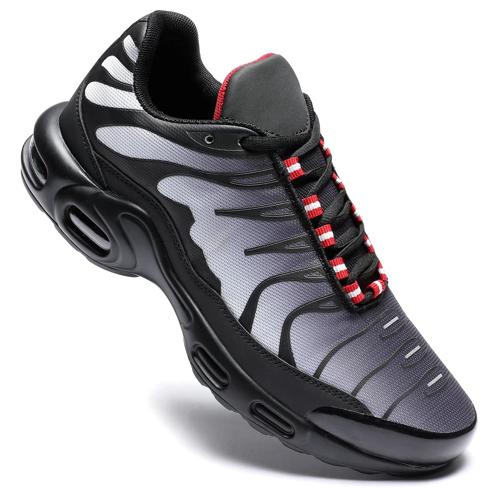 Zapatillas deportivas para hombre, para correr, con cámara de aire, informales, para caminar, tenis, gimnasio, deportes atléticos