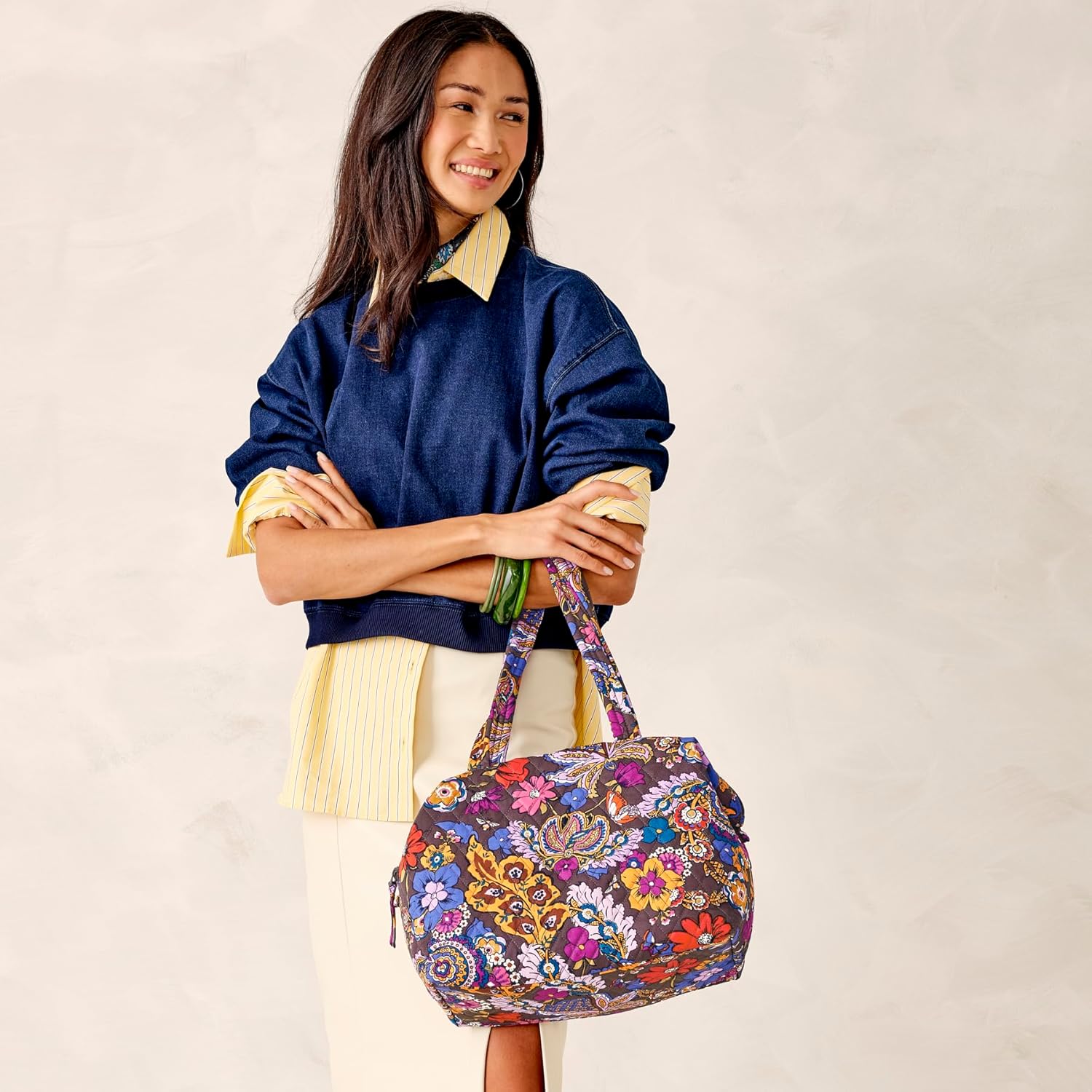 womens Premium Cotton Woodhill Shoulder Bag - Image 5