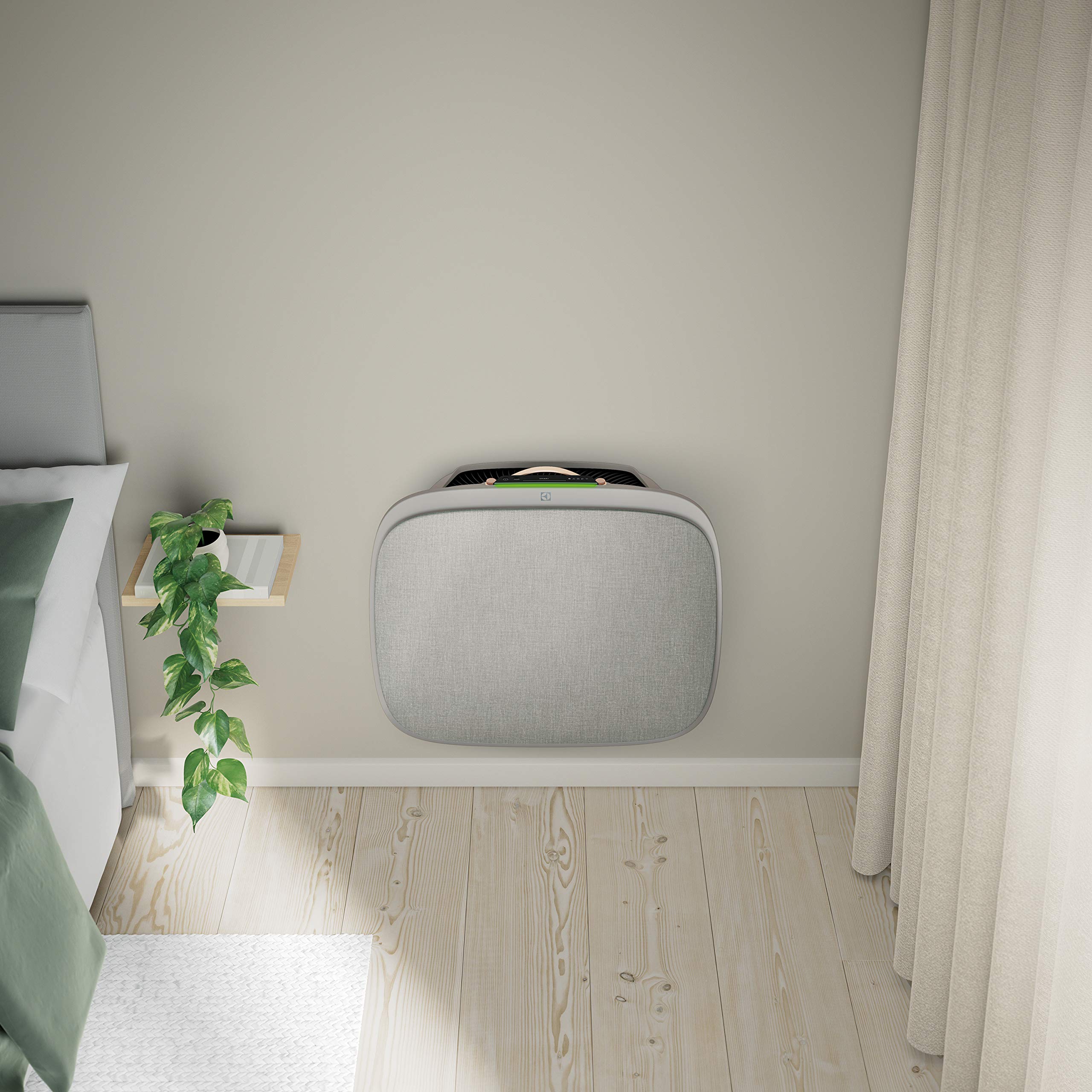 Electrolux Well A7 Oczyszczacz Powietrza, Tworzywo Sztuczne/Tkanina, Szary, 600 W