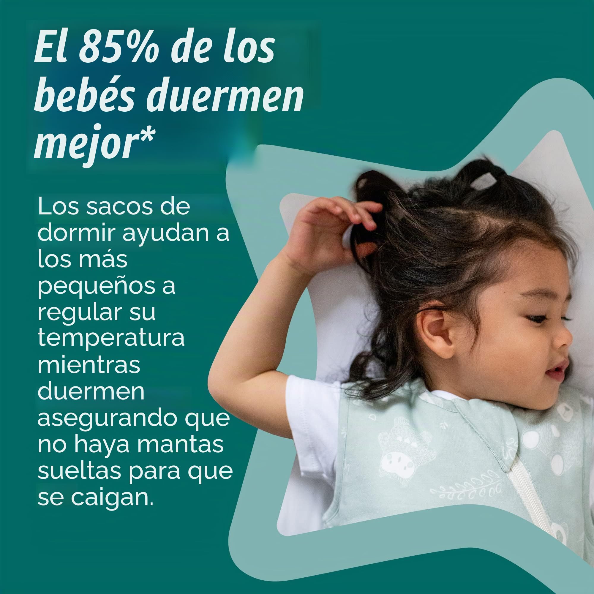 Tommee Tippee The Original Grobag Saco de Dormir para Bebés, Tejido Suave Rico en Algodón, 6-18m, 2.5 TOG, Sleeping Pip