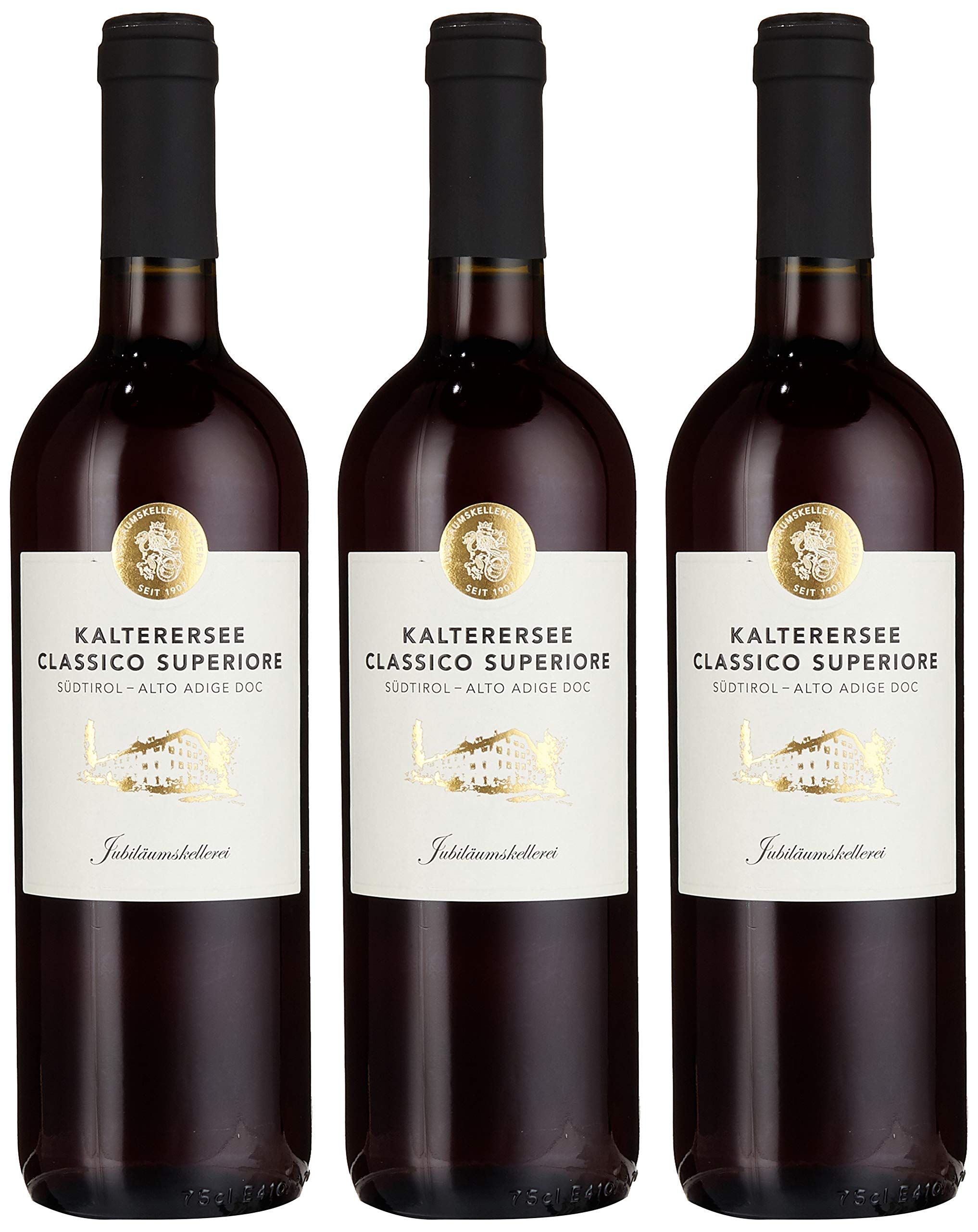 Jubiläumskellerei Kaltern Kalterersee Classico Vernatsch Trocken (3 x 0.75 l)