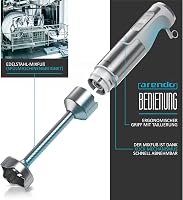 Arendo rozsdamentes acél kézi turmixgép 1000W 3