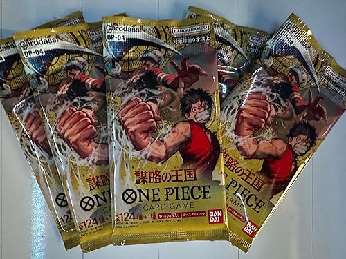One Piece Cards Kingdoms of Intrigue OP-04 - Caja de refuerzo japonesa 5X