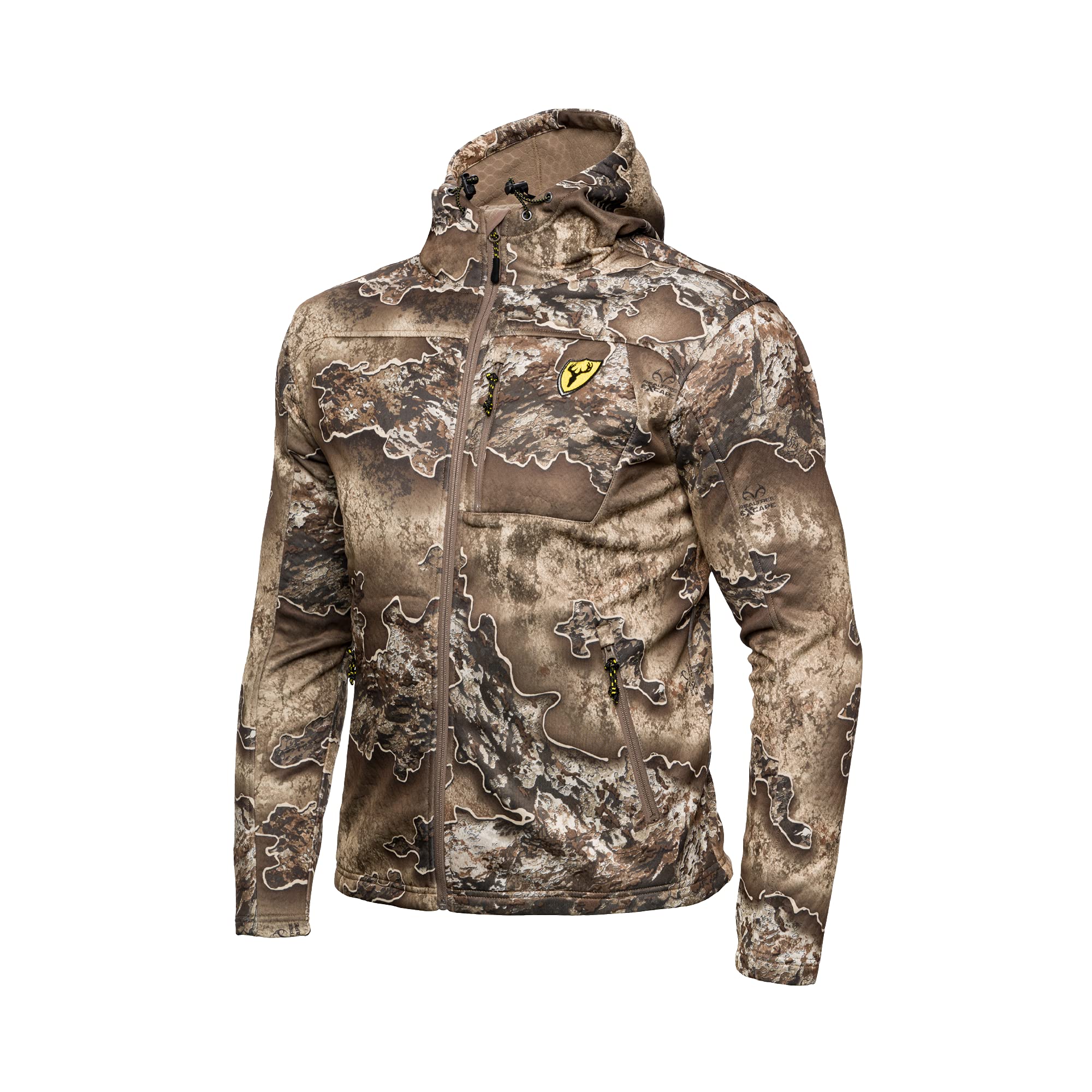 SCENTBLOCKERShield Series Silentec Midweight Jacket, Camo Hunting Clothes for Men