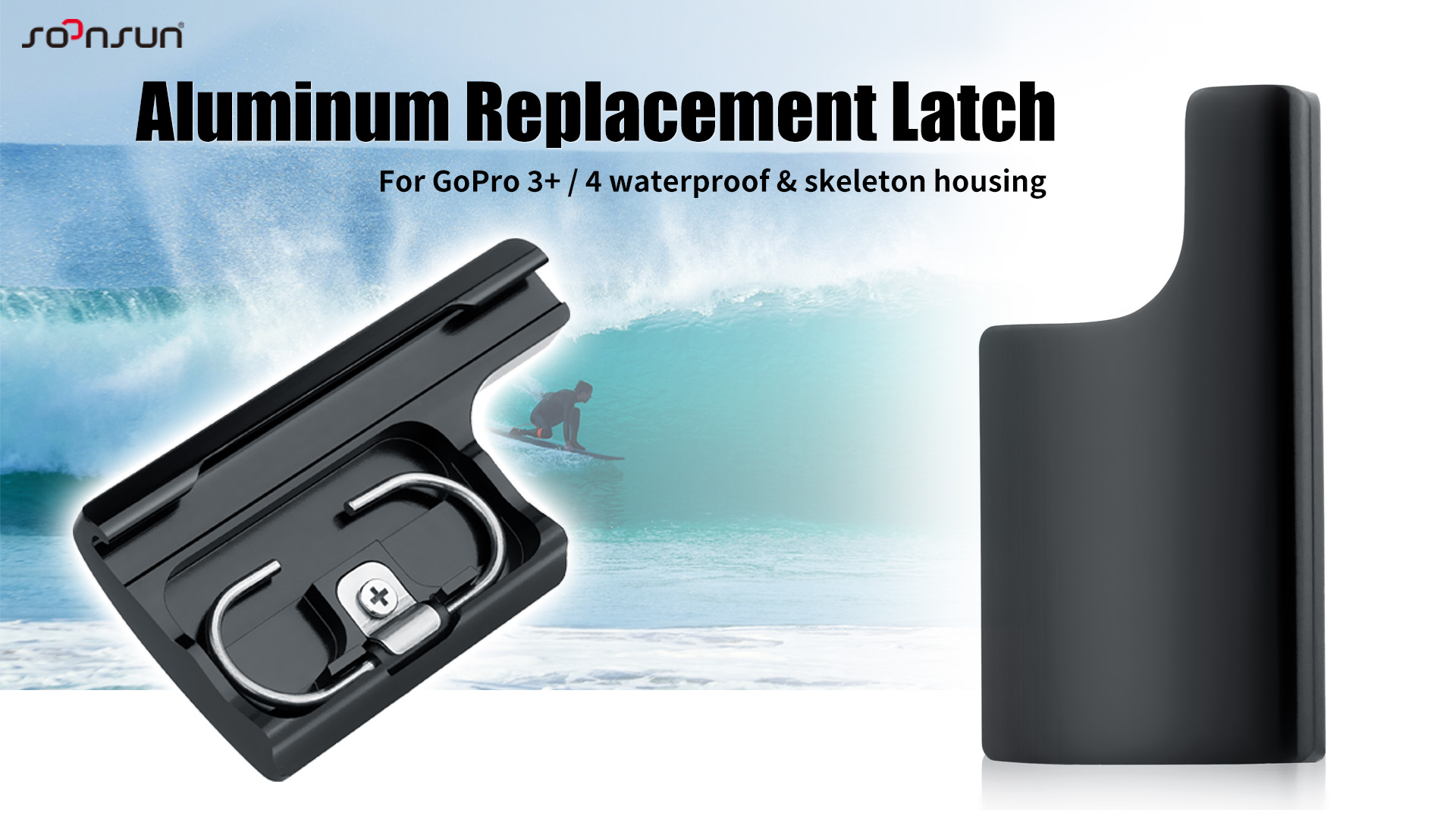 Amazon.com : SOONSUN Aluminum Case Clip Replacement Latch for