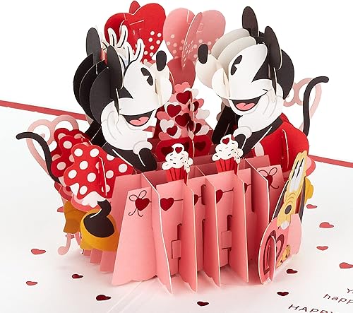 Hallmark Signature Paper Wonder - Tarjeta desplegable para el dĂa de San ValentĂn para marido, esposa, novio, novia (Mickey y Minnie) Hallmark Signature Paper Wonder - Tarjeta desplegable para el dĂa de San ValentĂn para marido, esposa, novio, novia (Mickey y Minnie)