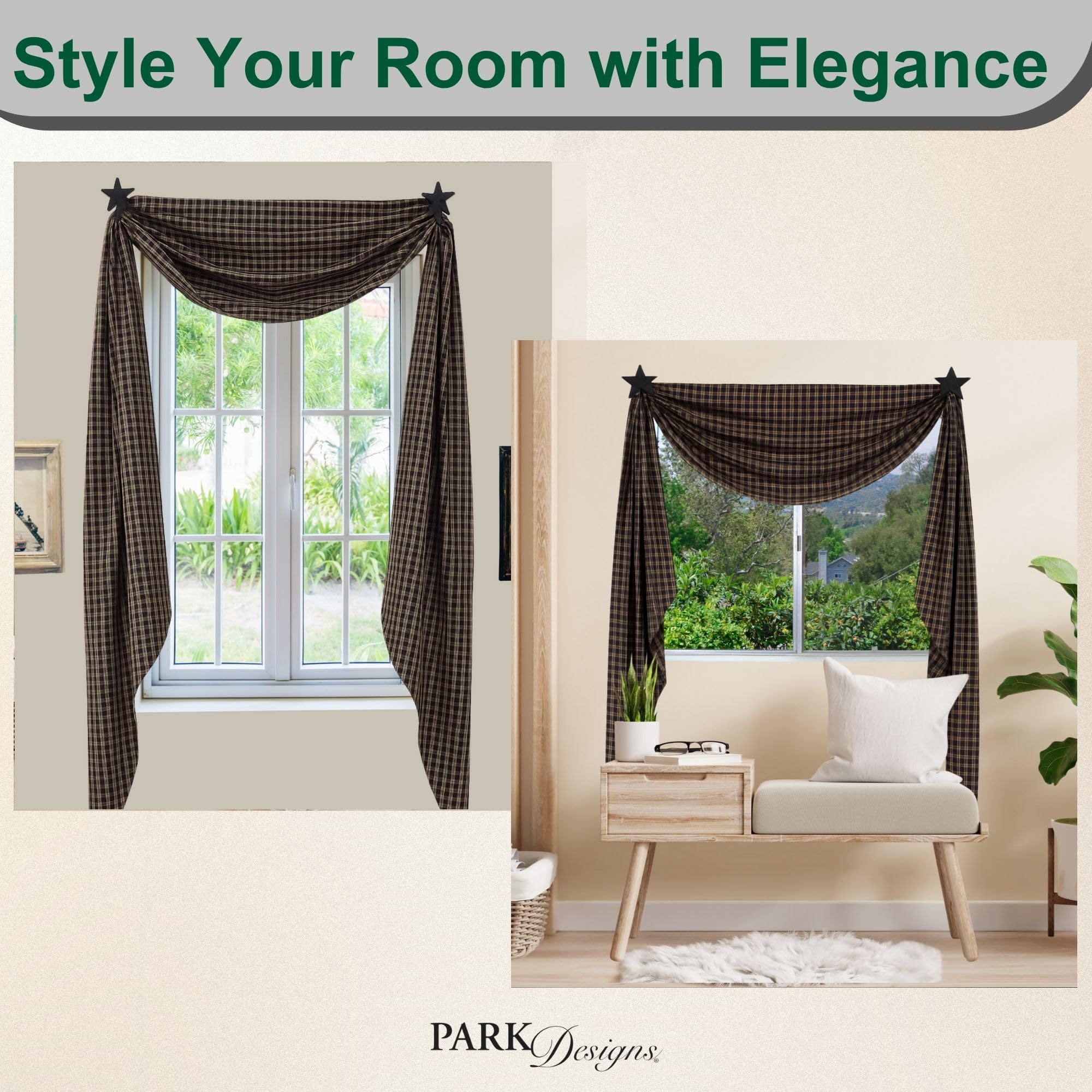 Fishtail Curtains Fishtail Swags Etsy