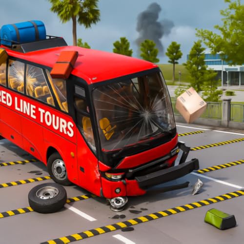 Bus Crush Simulator : Demolition Derby Simulation Games 2025