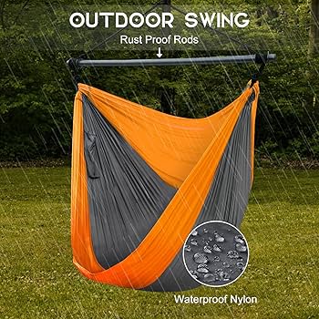 Amazon.com: Hammock Chair, Portable Large Hanging Rope Swing