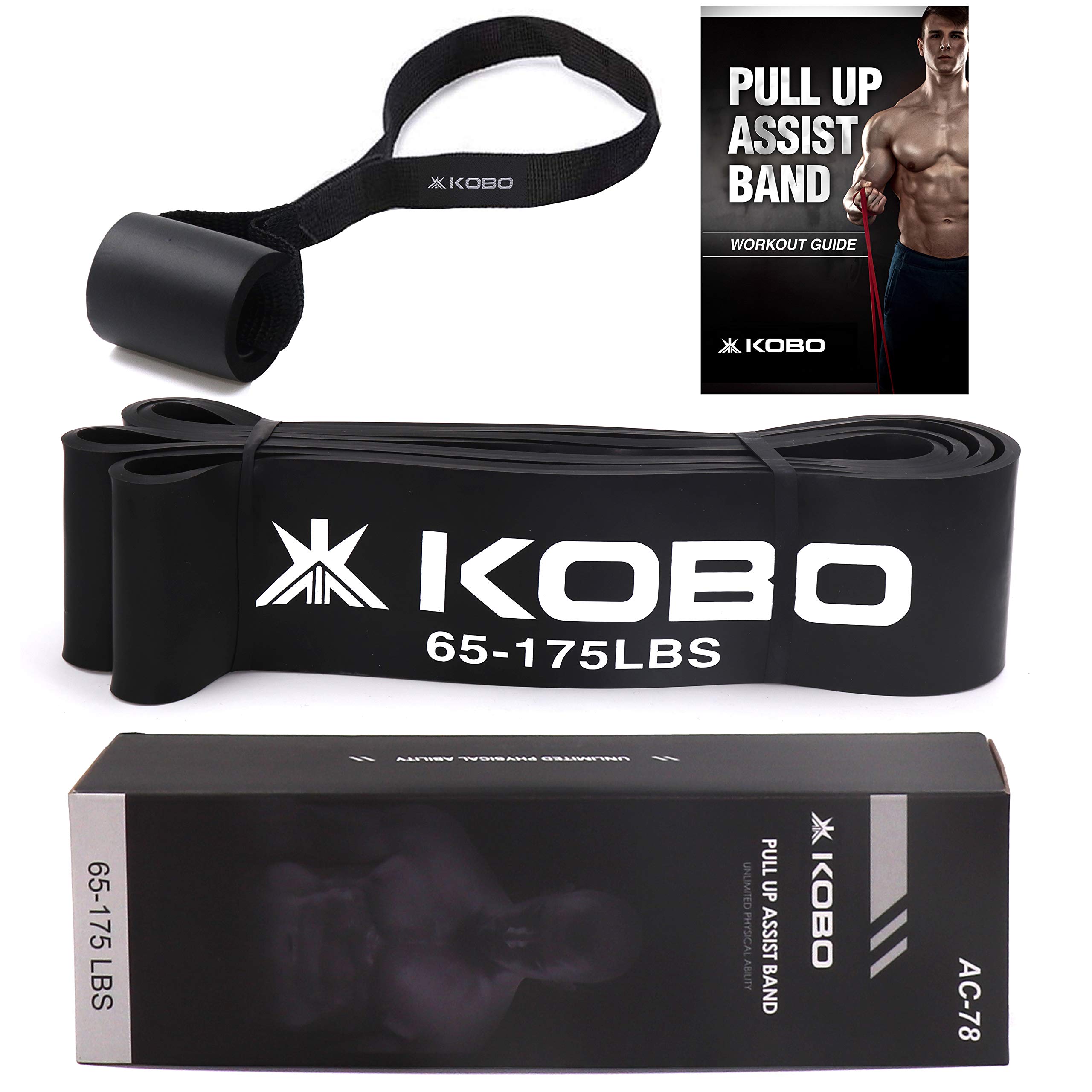 See full amazon price history chart for Kobo Power Loop Band with Door Anchor/Rubber Resistance Band/Pull Up Assist Bands 41 Inch| Powerlifting Bands - for Mobility, Powerlifting, Resistance Training, Tension 65-175 LBS, (Black) Kobo Power Loop Band with Door Anchor/Rubber Resistance Band/Pull Up Assist Bands 41 Inch| Powerlifting Bands - for Mobility, Powerlifting, Resistance Training, Tension 65-175 LBS, (Black) (B0833CP9HM) Amazon Price History, Amazon Price Tracker