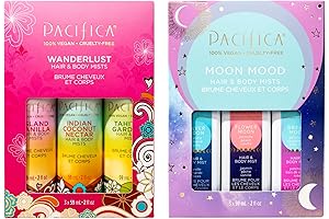 Pacifica Beauty Clean Hair Perfume + Body Spray Sampler Set