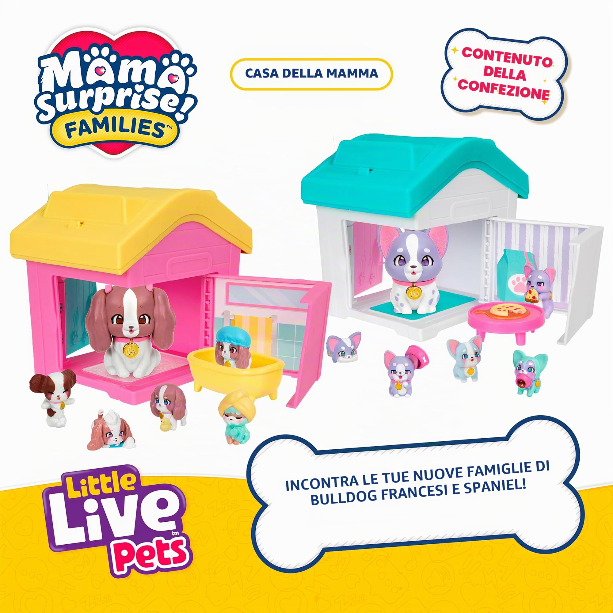 Little Live Pets Mama Surprise Families S1 Mamas House, confezione da 2 pezzi