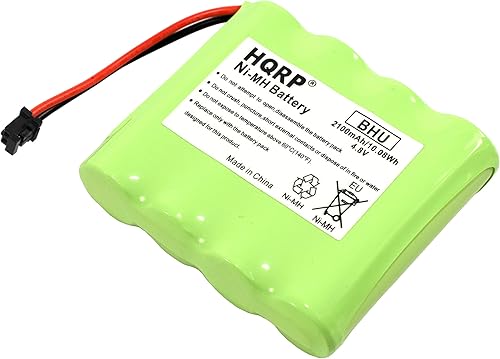 Miniatura 3 de HQRP Batería de 4.8 V compatible con DSC BATT2148V 4PH-H-AA2100-S-D22 WS4920HE WTK5504 Sistema de Seguridad Inalámbrico Panel de Alarma 17000153
