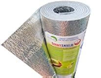 INSULATION MARKETPLACE SmartSHIELD -3mm 16inx50Ft ReflectiveINSULATION roll, Foam Core Radiant Barrier, ThermalINSULATION Shield - Engineered Foil