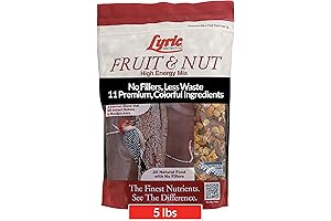 Lyric Fruit and Nut Wild Bird Seed: The Perfect Blend for Lively and Wild Birds