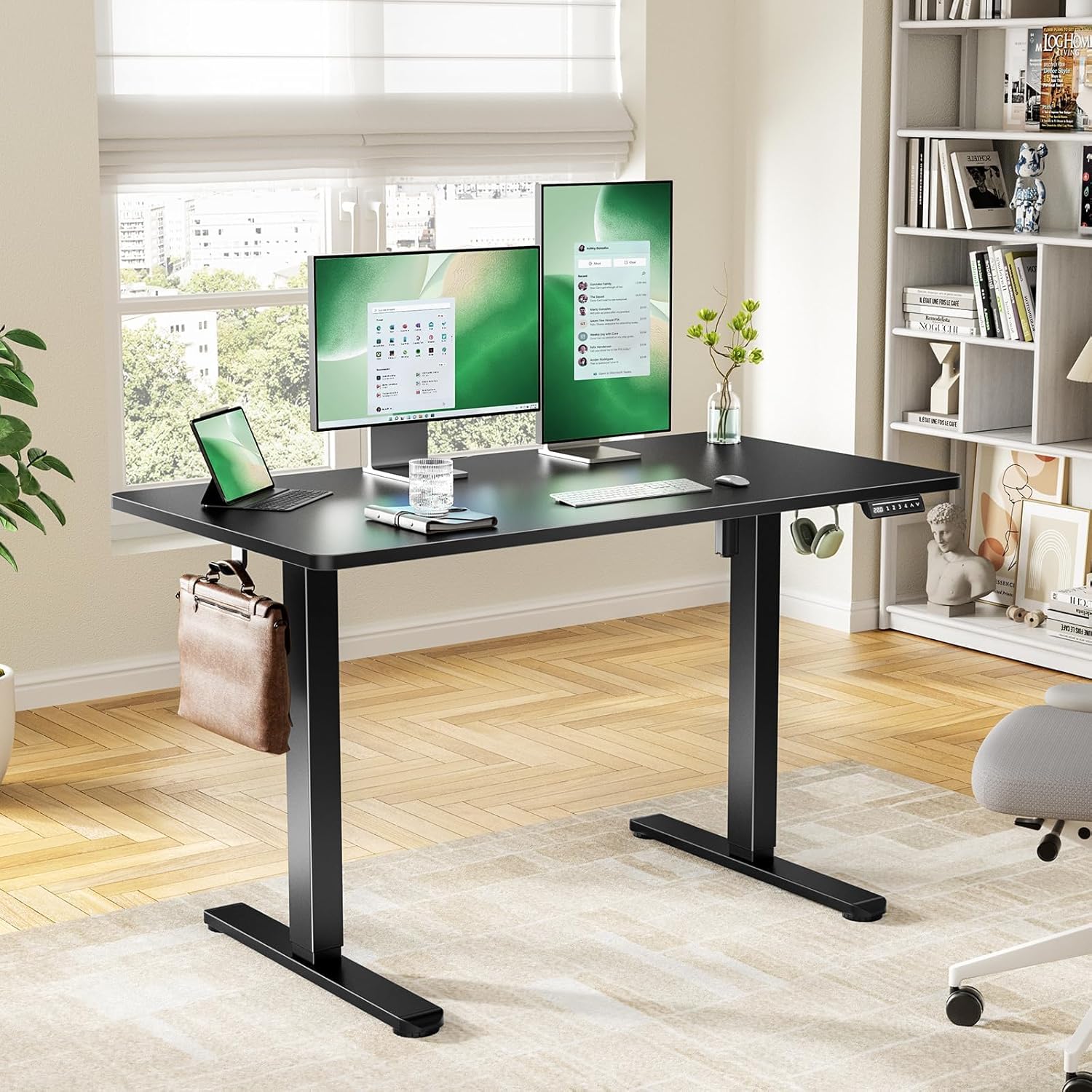 Marsail Electric Standing Desk Product Dimensions