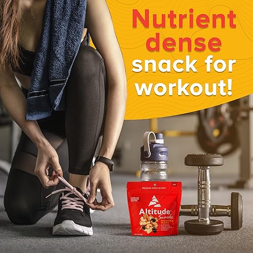 Miniatura 5 de Mountain Magic Trail Mix, sin azúcares añadidos, frutas secas y nueces mixtas, gran aperitivo para gimnasio, oficina y escuela, aperitivo saludable