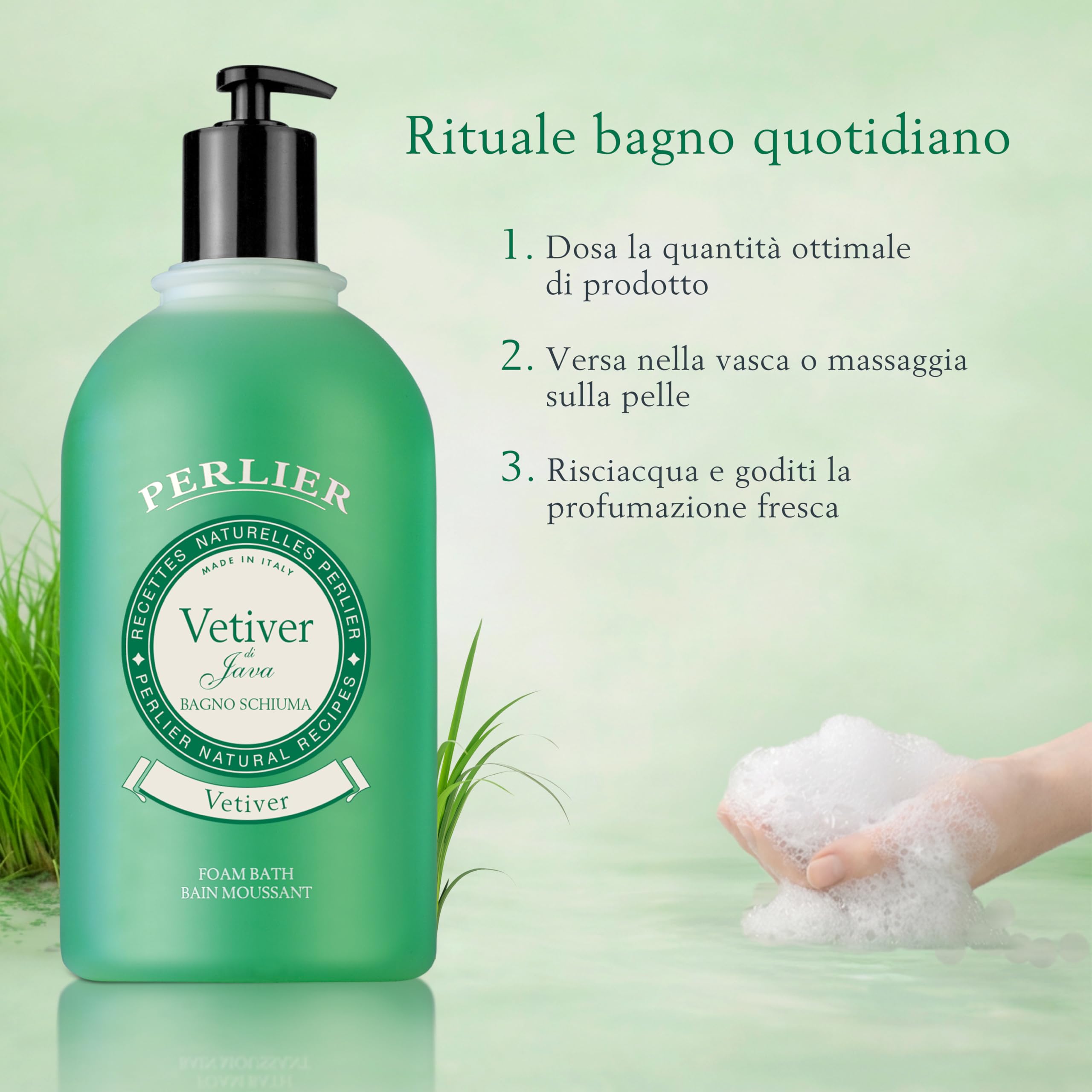 PERLIER BAGNO VETIVER 3000ML