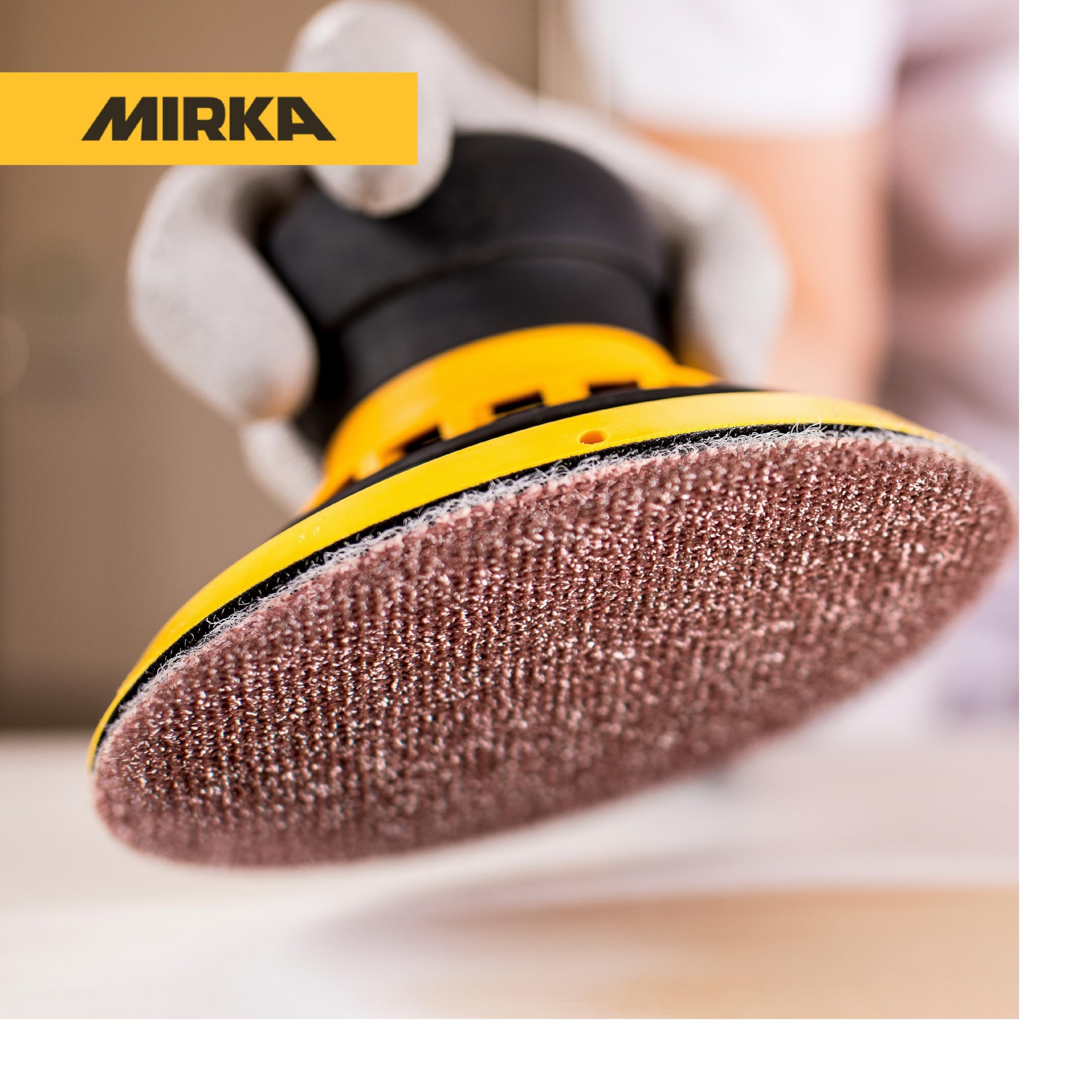 Mirka AH24102560 tarcze szlifierskie do Abranet Ace HD 150 mm, ziarnistość 60, brązowe, 150 mm, 25 sztuk