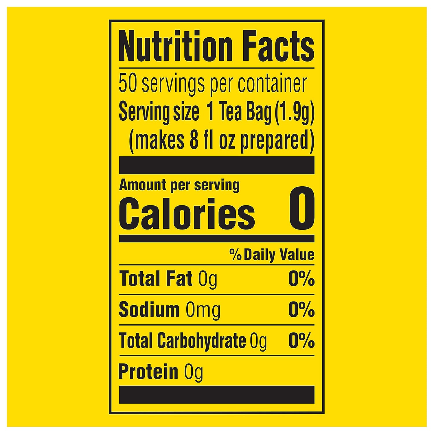 Lipton Decaf Black Tea Bags, Hot or Iced Tea, 600 Total Bags (50ct - Pack of 12)