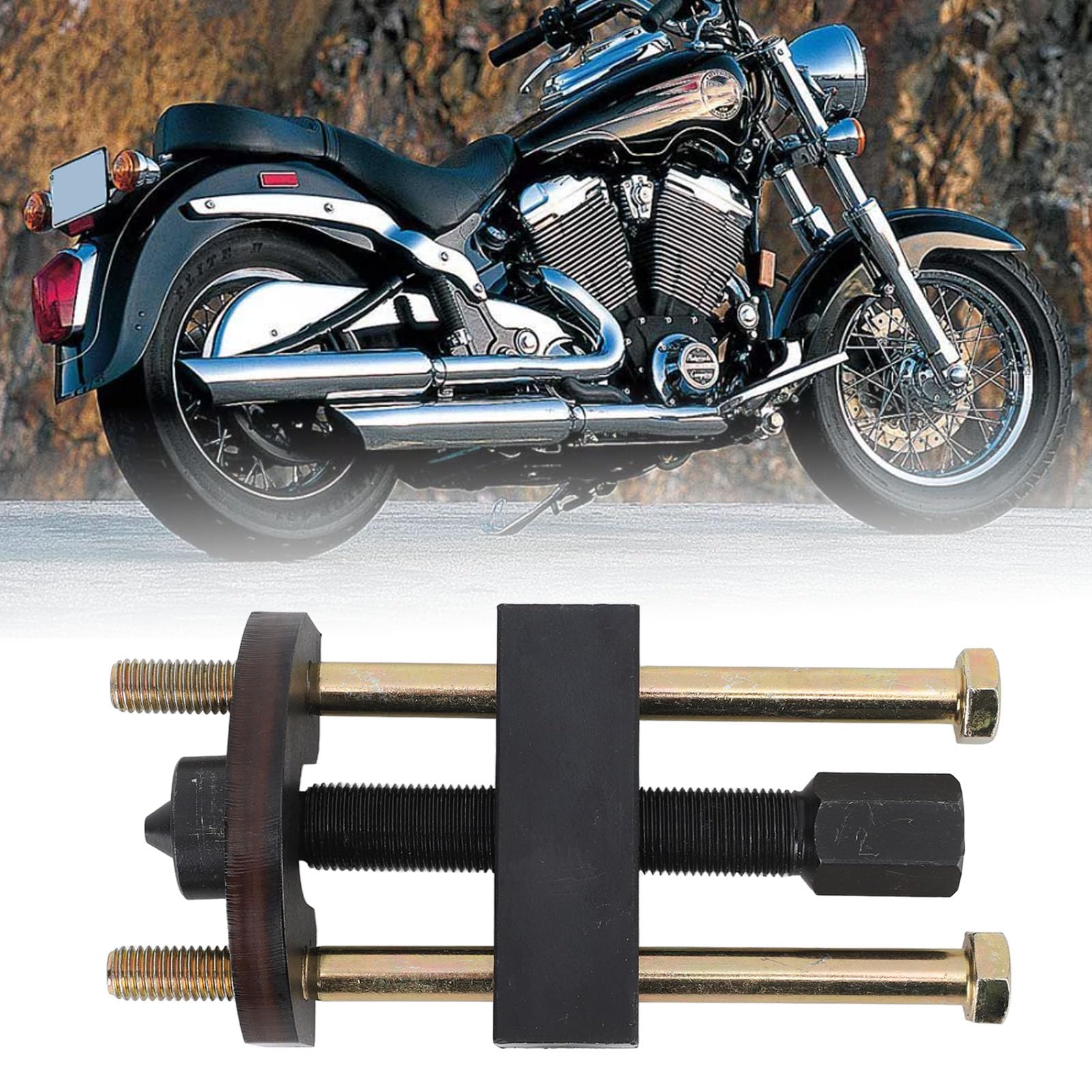 Mainshaft Bearing Inner Puller Tool: 34902 84, Durable Transmission Mainshaft Bearing Inner Race Puller for Big Twins