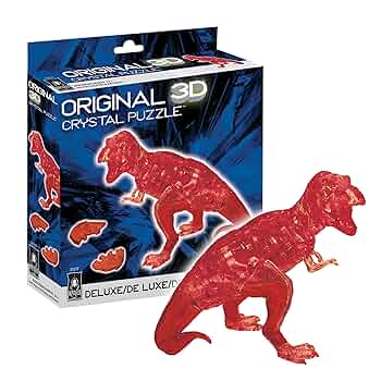 Amazon | オリジナル3Dクリスタルパズル | T-Rex デラックス