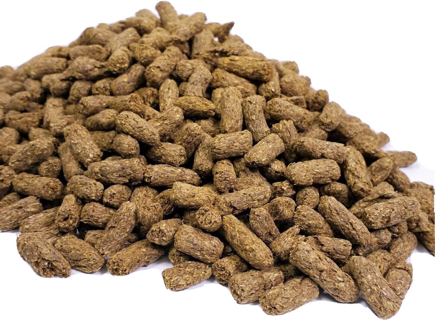 Aquatic Foods Inc. Tortoise Pellet Food, Low Starch High Fiber Diet for Sulcata, Leopard, Yellow-Footed, Desert, African Spurred for All Tortoise.…3-lb & 8oz Lg Jar