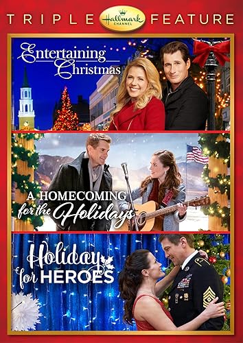 Hallmark 3-Movie Holiday Collection Entertaining Christmas Holiday for Heroes A Homecoming for the Holidays