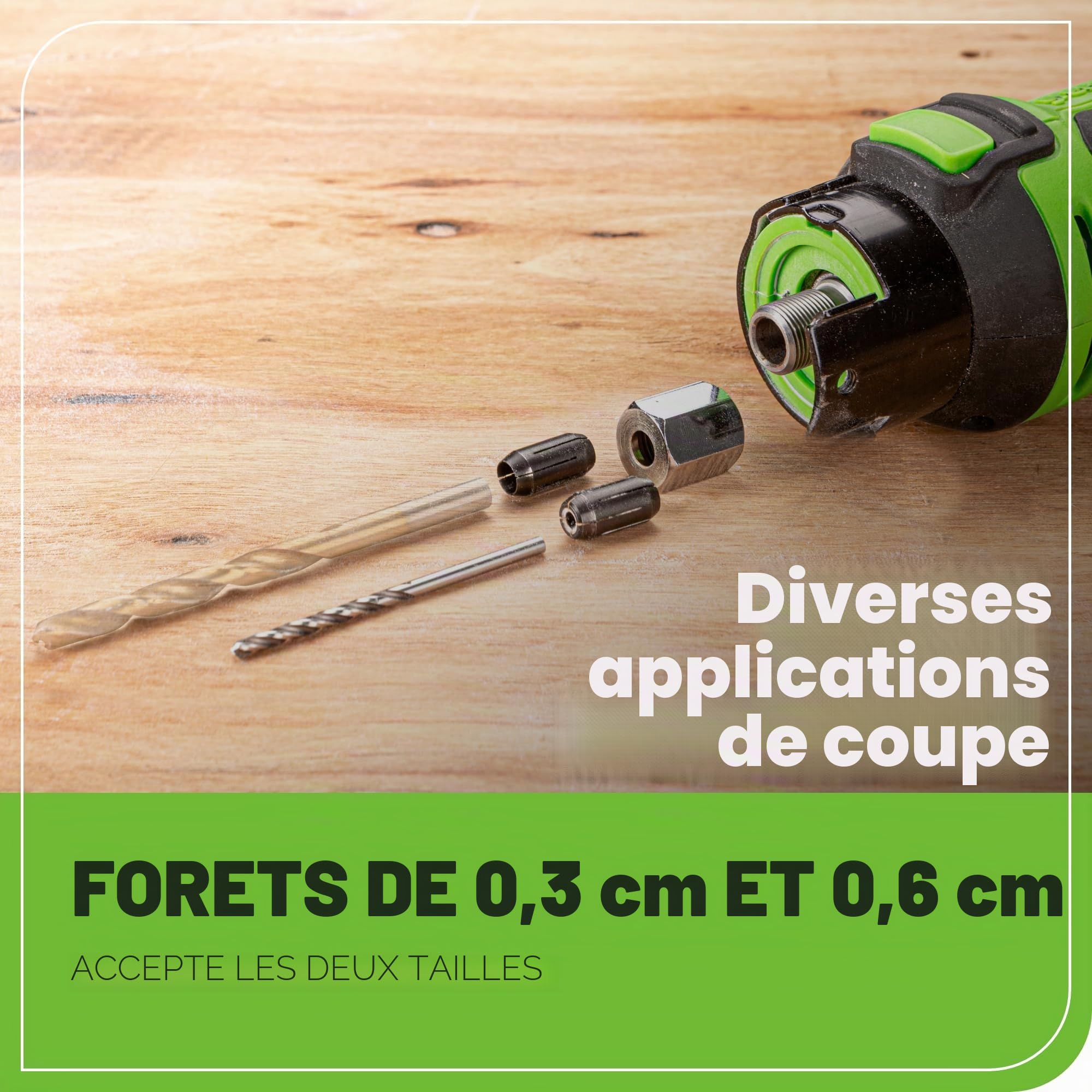 Greenworks - Scie de vitesse sans fil PowerAll 24 V - Cutter rotatif (outil nu)