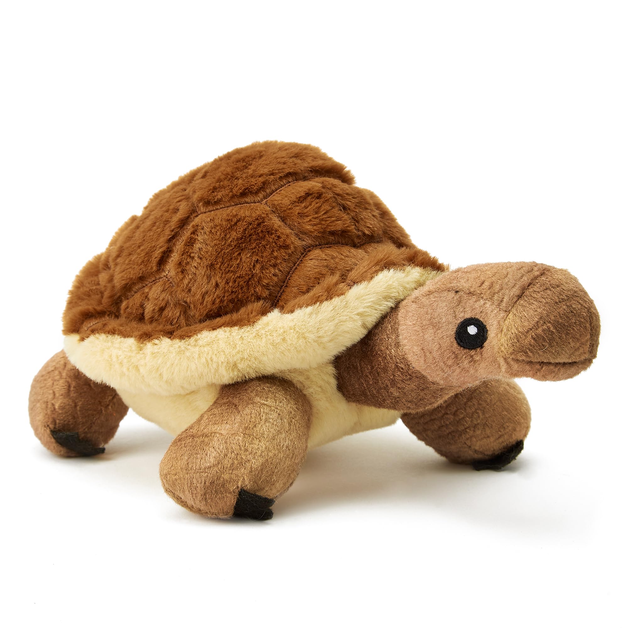 Zappi Co Ultra Soft Tortoise Plush Toy (22cm Length) - 100% Recycled, Eco-Friendly, Newborn Gift, Realistic Lifelike