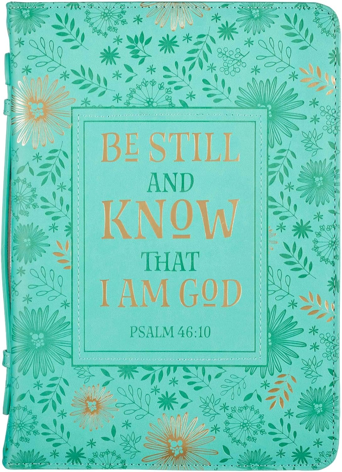 Christian Art Gifts Women's Fashion Bible Cover Be Still