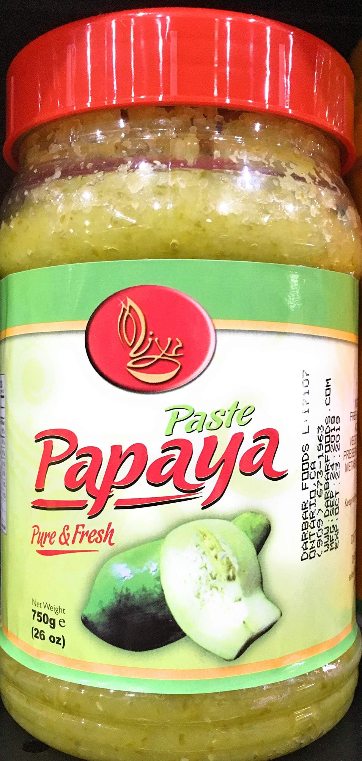 DIYA PAPAYA PASTE 750g
