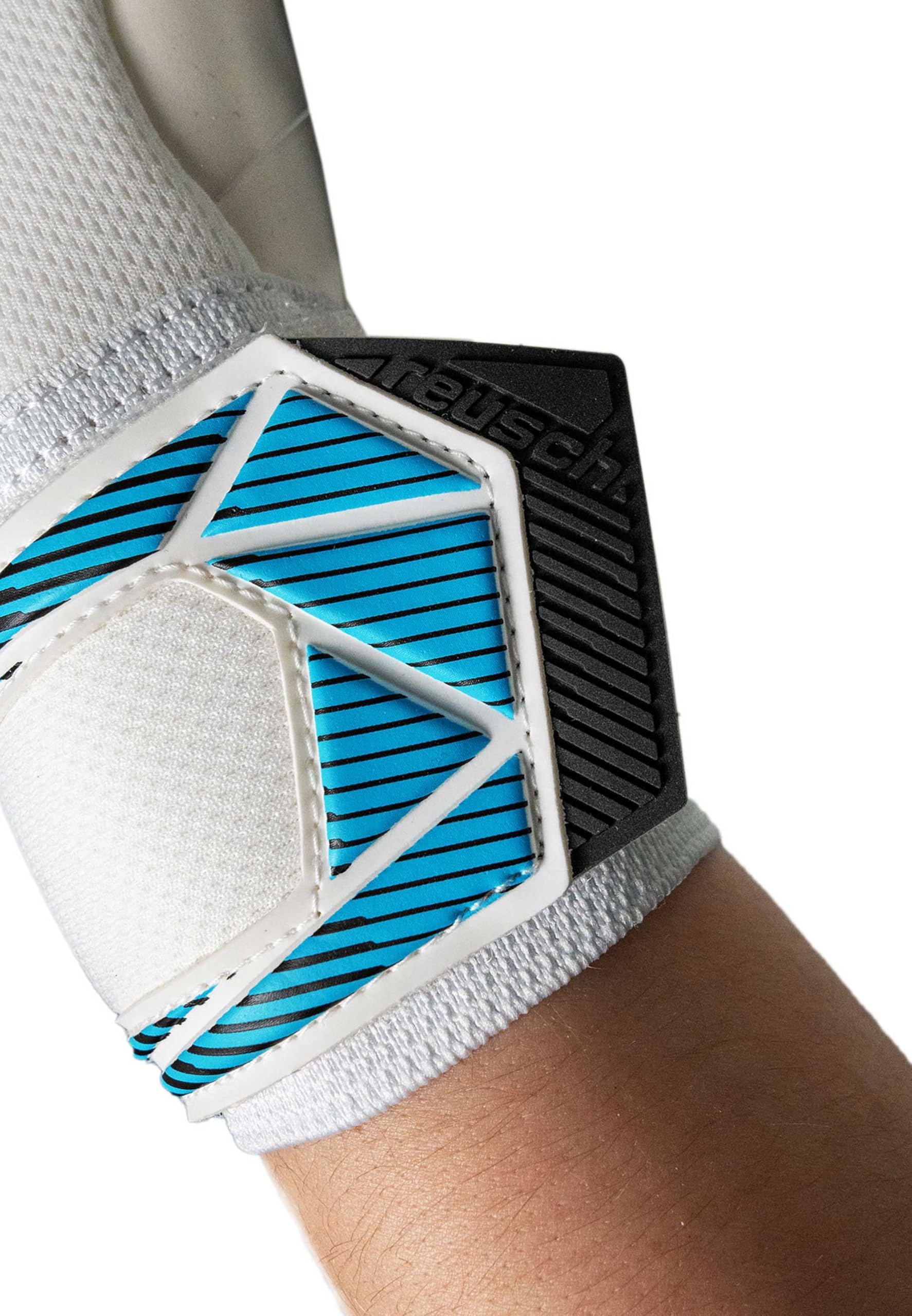 Reusch Guantes de Portero para Hombres Adultos | Excelente Agarre, Rendimiento Robusto y Ajuste Transpirable | para Entrenamiento y Partidos | Attrakt Freegel Advance