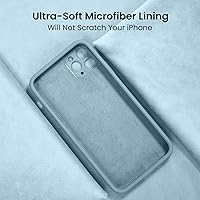 Vista 472 de FireNova Designed for iPhone 13 Pro Max Case, Silicone [Camera Protection] Phone Case with [2 Screen Protectors], Soft Anti-Scratch Microfiber Deep