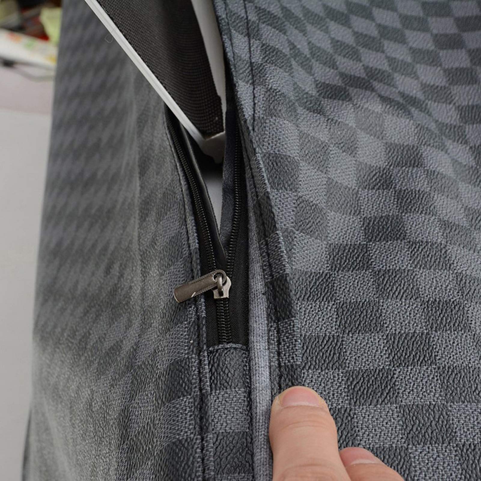 STTC LDIW Copertura per Pianoforte Digitale 88 Tasti Tastiera, Anti Polvere Cover di Tastiera Pianoforte elettronic Protezione in Pelle PU con Leggio Apertura,Nero