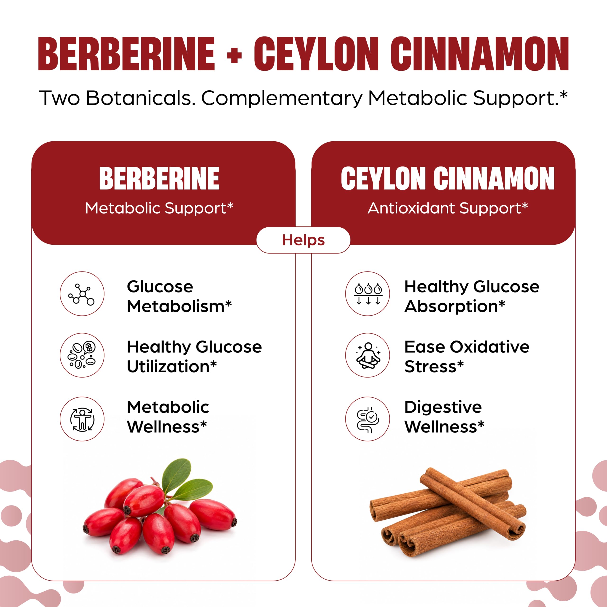 Sangluco Berberine Ceylon Cinnamon Chromium Turmeric Apple Cider Vinegar Bitter Melon Supplement | Supports Healthy Levels Already Within Normal Range | 60 Capsules — Amazon image 2