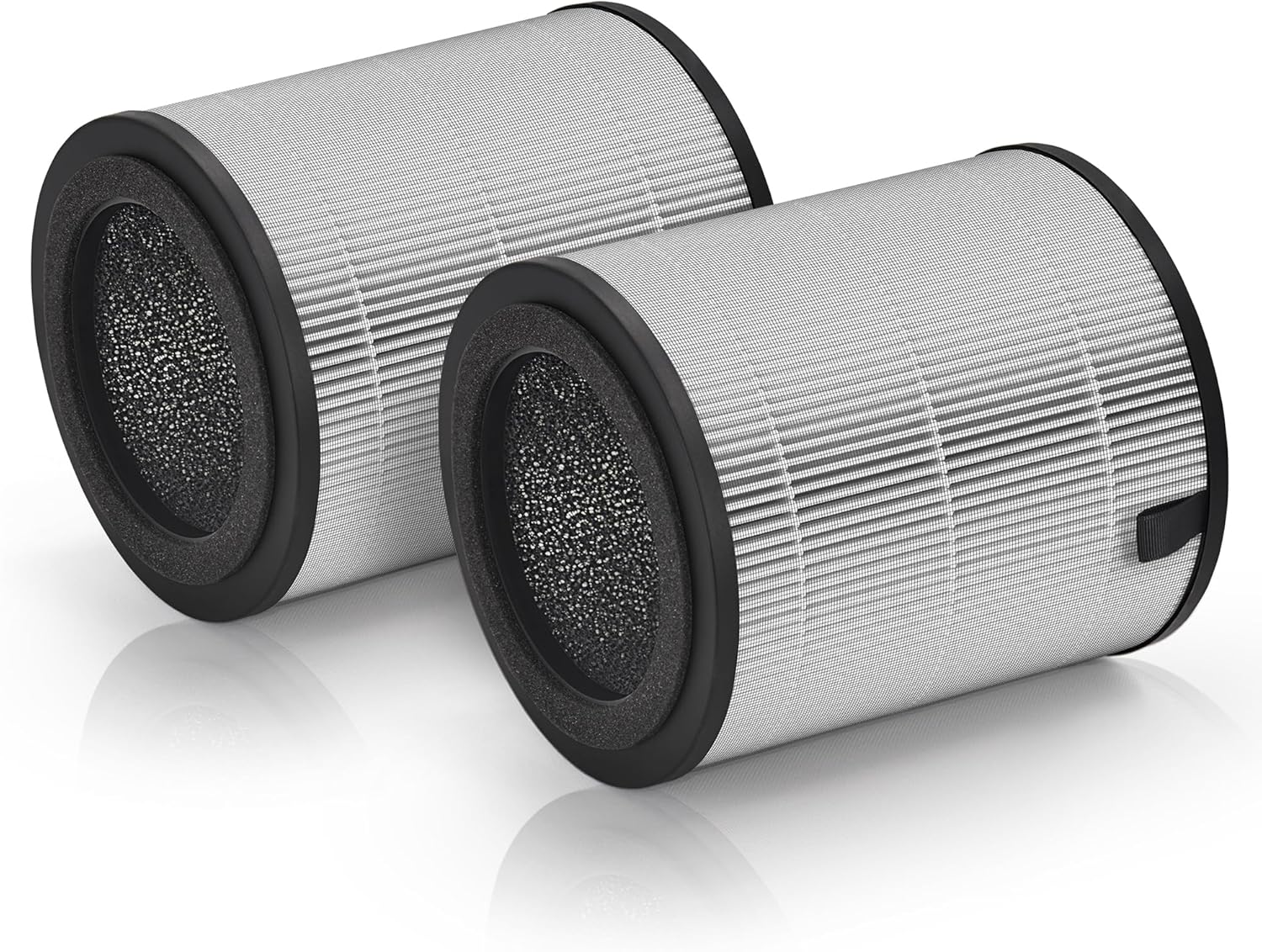 JF 100 Replacement Filter Compatible with Jafanda Air P Puri-fier Filter JF100, 3-Stage Filtration with High-Efficiency Carbon, Compare to Part# JF100-RF, 2-Pack