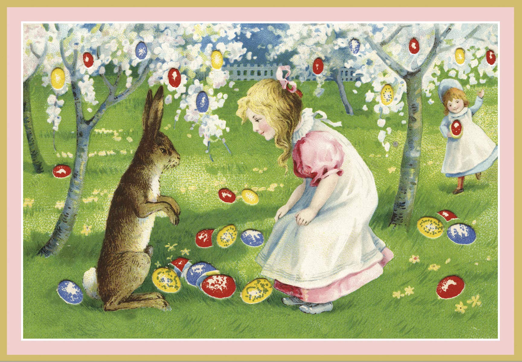 Caspari Easter Cards Easter Basket 5 Cards Per Pack - 10 X 15 Cm – Most Delicious Designs - View #8