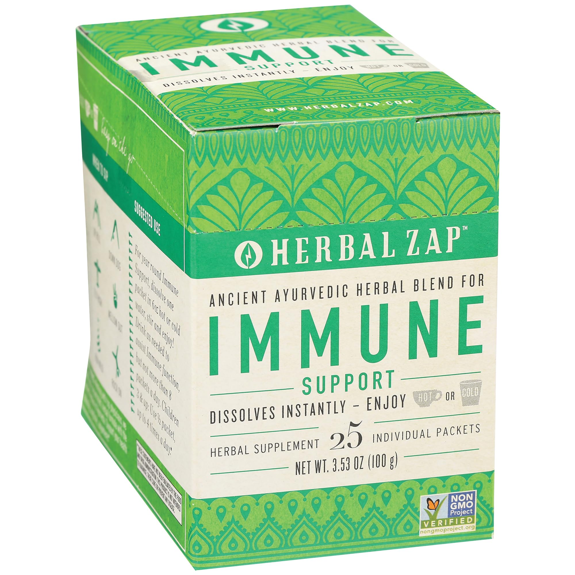 Amazon.com: Herbal Zap! Immune Support Supplement Powder (25