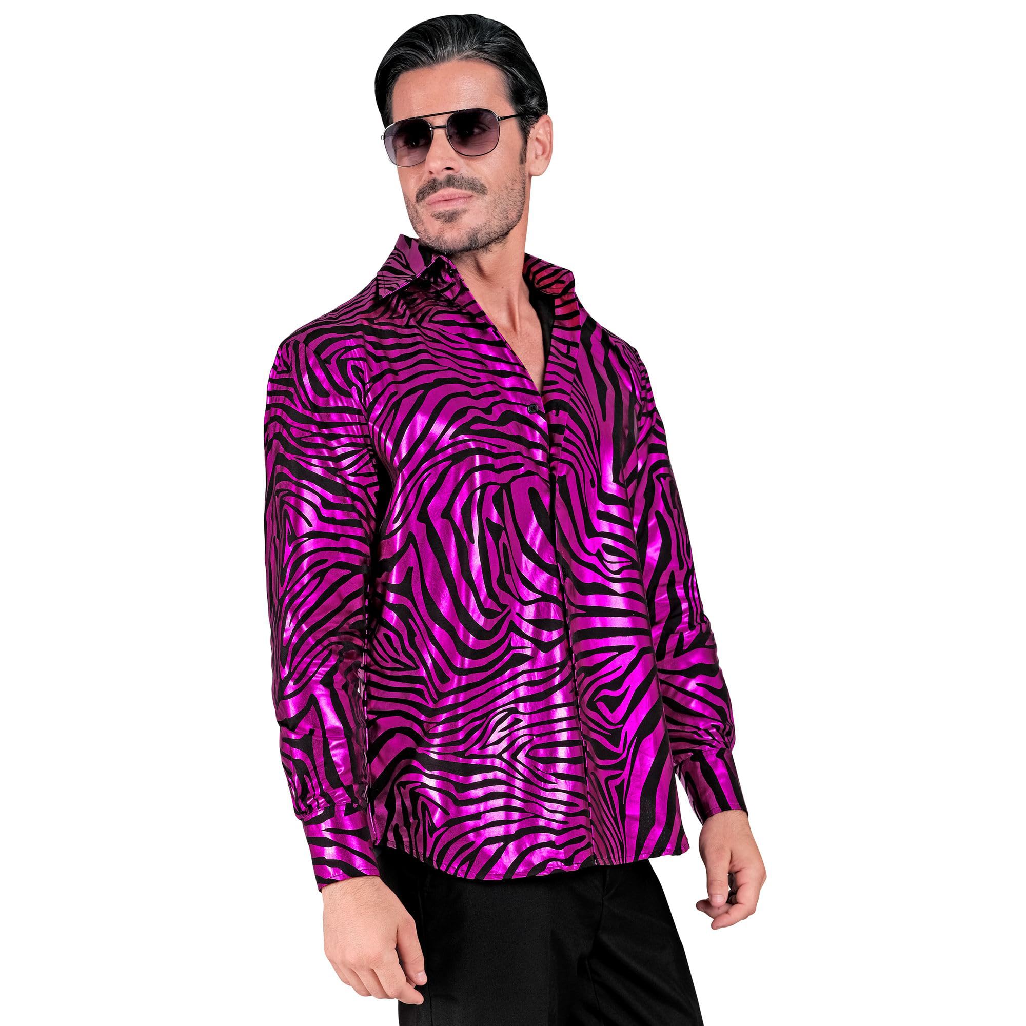 Widmann W MILANO Party Fashion - Party Fashion Shirt Long Sleeve Men's Shirt Showmen Fancy Dress Costumes - Image 2