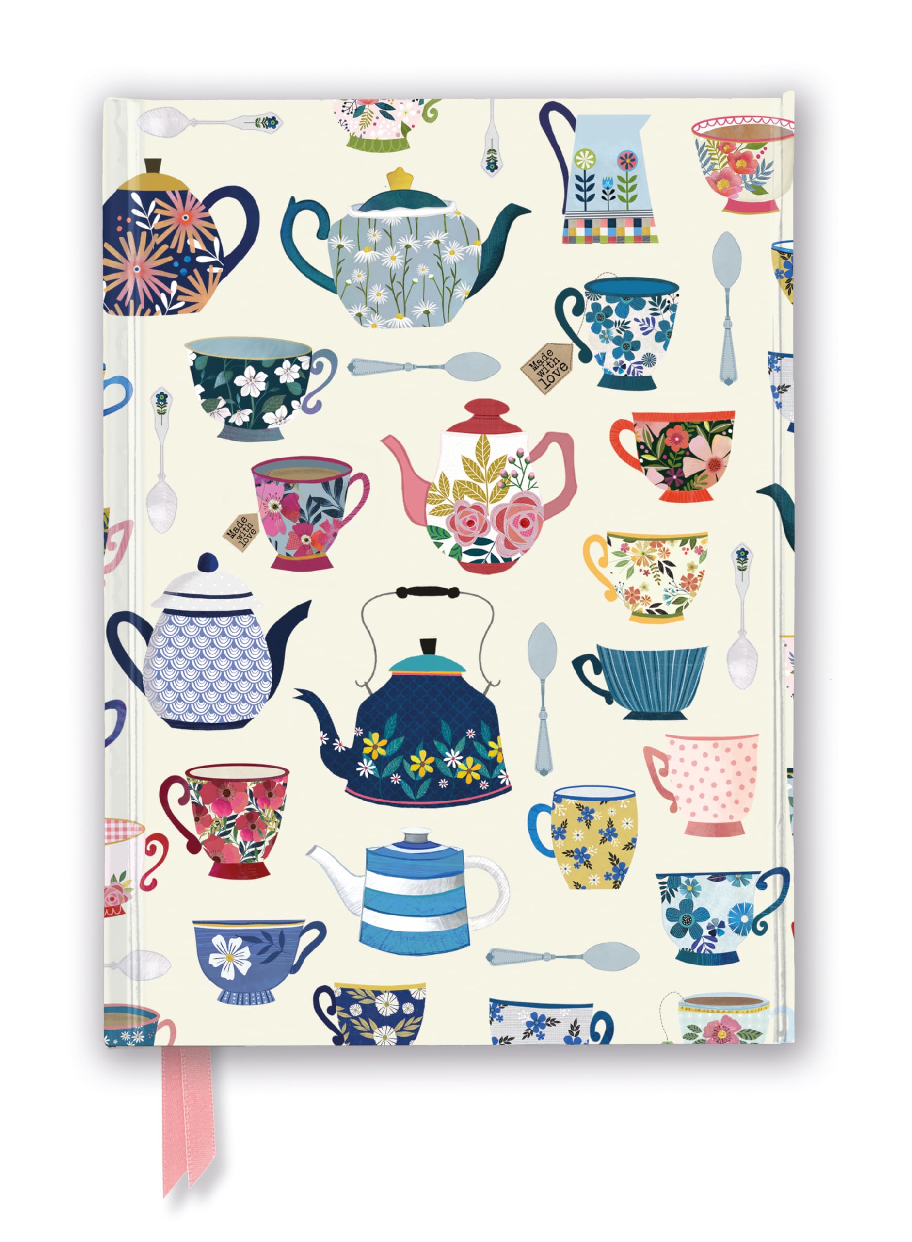 Georgia Breeze: Teapots (Foiled Journal) (Notebook / blank book)