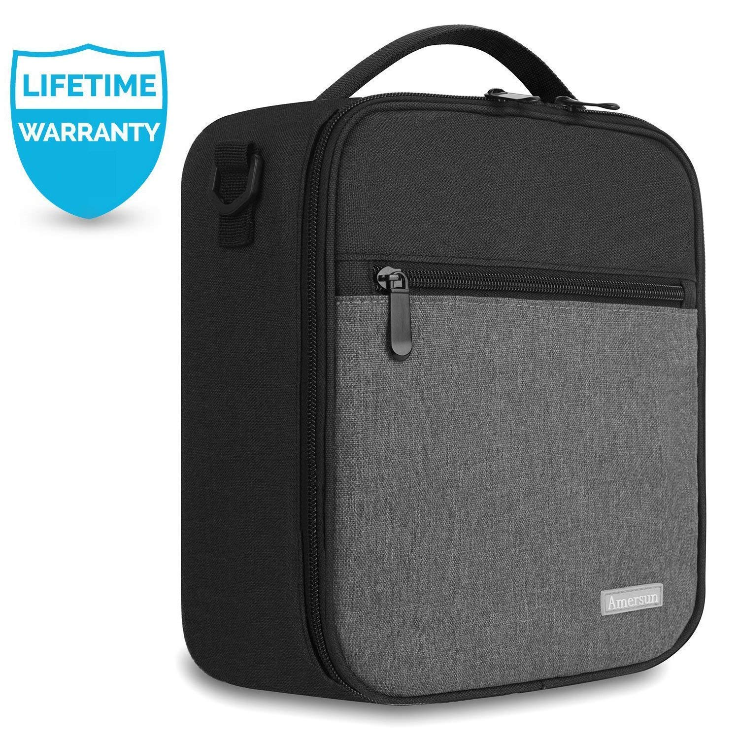 lunch box with hard inner liner