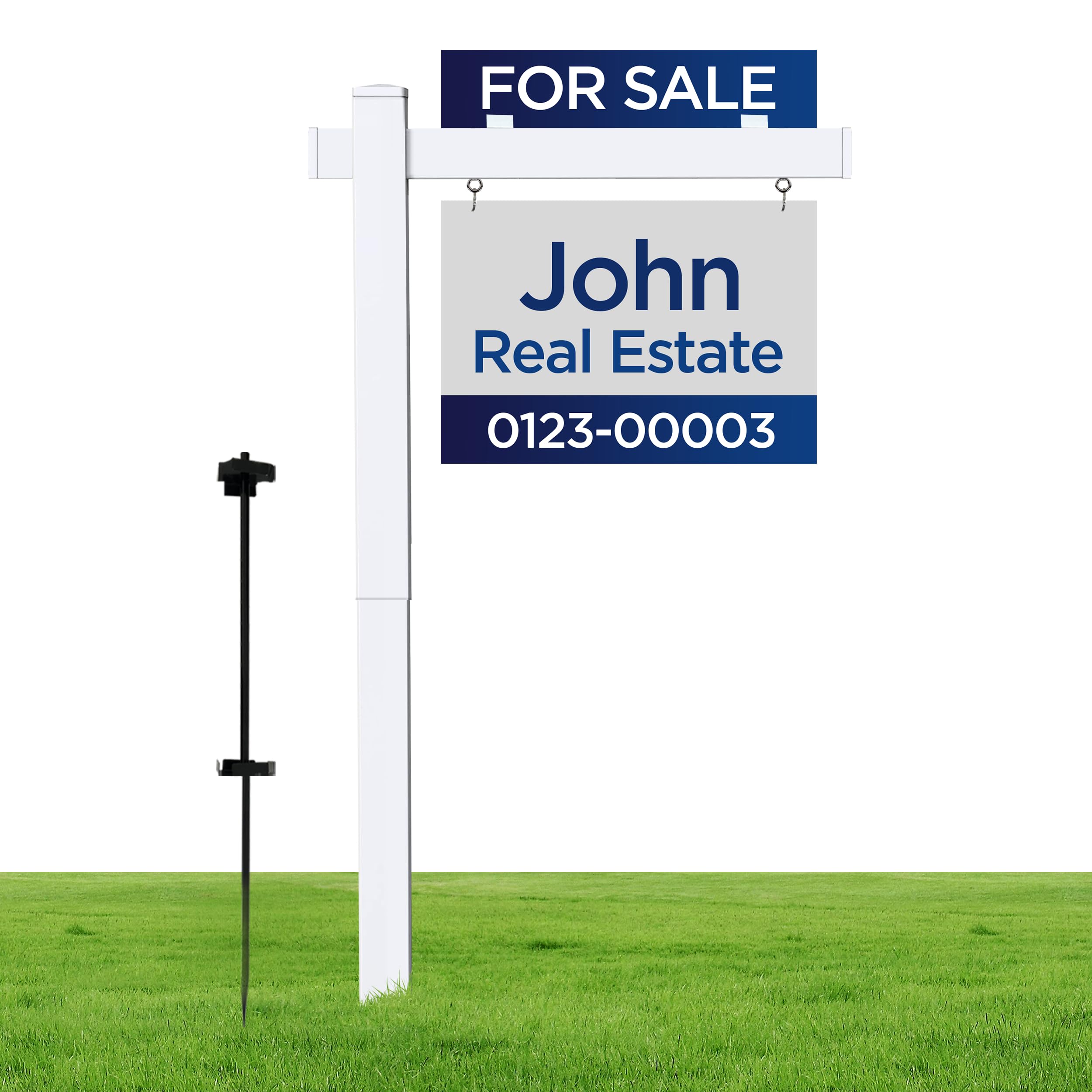 Sosation 60 Pcs Real Estate Sign Clips Sign Rider Clips Hanging Stainless Steel Fence Clip For Hanging Real Estate Signs Posts Sale And Open House Plaque(Silver