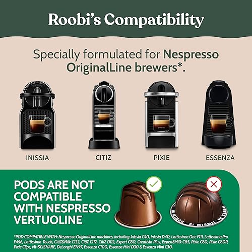 Miniatura 8 de Roobi Kit de descalcificación y limpieza para Nespresso Originaline. Incluye 1 botella de solución de descalcificación, 12 tabletas de limpieza y 1