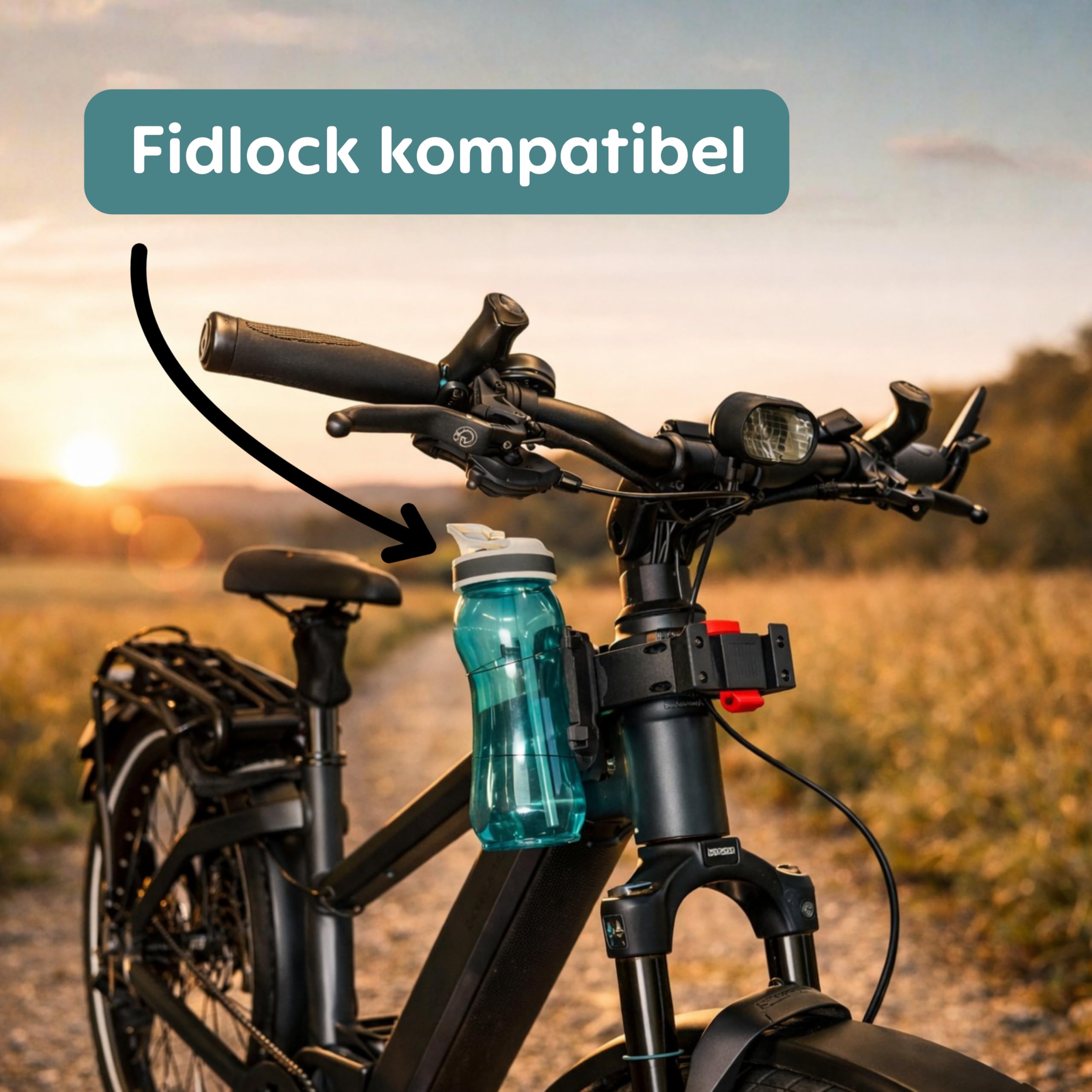 Adapter für Riese & Müller E-Bikes - Klickfix Lenker Adapter E einfach am Fahrrad montieren Zubehör
