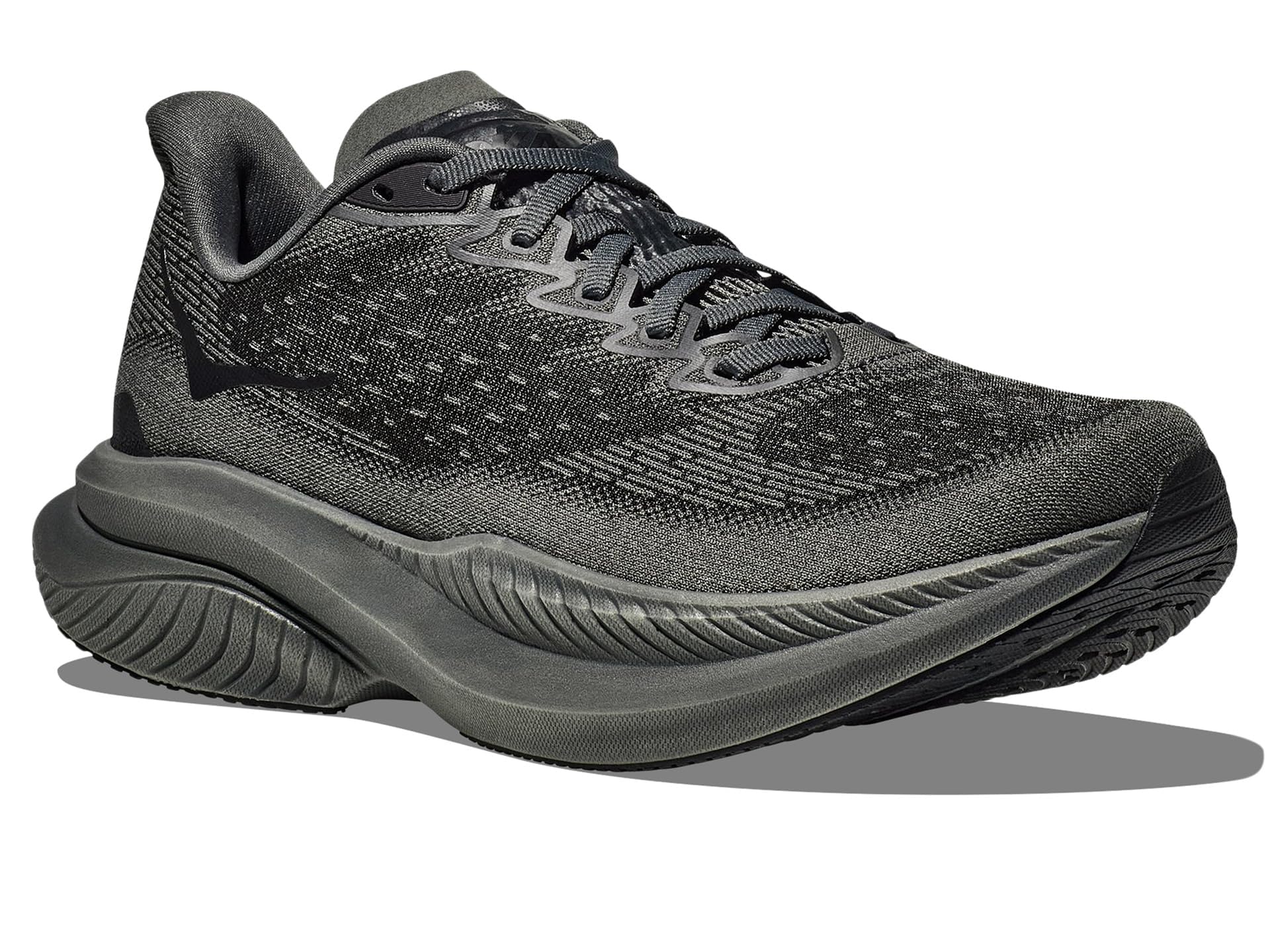 Hoka Women's Mach 6 Black/Black 11 Medium