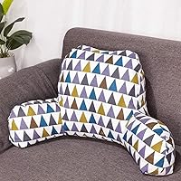 Vista 73 de Bohemian Printed Reading Pillow with Support Arms Soft Bed Rest Pillows Back Support Cushion for Kids Reading Watching TV Sitting Up in Bed Whale